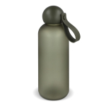 Botella antigoteo mate con tapón redondo y asa Sagaform 650ml color verde oscuro