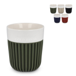 Taza de porcelana fabricada en Europa con funda aislante 280ml