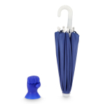 Soporte para móvil en forma de paraguas con ventosa y sombra anticalor color azul