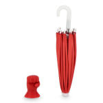 Soporte para móvil en forma de paraguas con ventosa y sombra anticalor color rojo