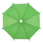 Soporte para móvil en forma de paraguas con ventosa y sombra anticalor color verde sexta vista