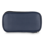 Bolsa organizadora técnica de poliéster 600D con PU color azul oscuro tercera vista