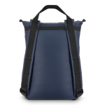 Mochila para portátil acolchada y resistente a salpicaduras 15,6'' color azul oscuro cuarta vista