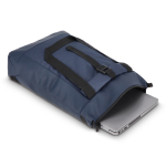 Mochila para portátil acolchada y resistente a salpicaduras 15,6'' color azul oscuro septima vista