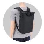 Mochila para portátil convertible en bandolera con cinta ajustable 15.6'' color negro septima vista