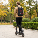 Mochila para portátil convertible en bandolera con cinta ajustable 15.6'' color negro octava vista