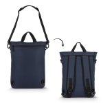 Mochila para portátil convertible en bandolera con cinta ajustable 15.6'' color azul oscuro quinta vista