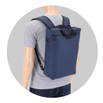 Mochila para portátil convertible en bandolera con cinta ajustable 15.6'' color azul oscuro septima vista