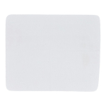 Paño de microfibra antideslizante para gafas y alfombrilla de ratón color blanco tercera vista