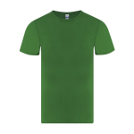 Camiseta adulto manga corta de algodón con cuello redondo 150g/m² color verde primera vista