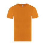 Camiseta adulto manga corta de algodón con cuello redondo 150g/m² color naranja primera vista