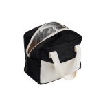 Bolsa térmica con asas cortas y aislamiento de aluminio resistente 4 kg color negro vista 2