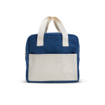 Bolsa térmica con asas cortas y aislamiento de aluminio resistente 4 kg color azul marino