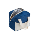 Bolsa térmica con asas cortas y aislamiento de aluminio resistente 4 kg color azul marino vista 2