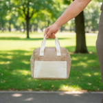 Bolsa térmica con asas cortas y aislamiento de aluminio resistente 4 kg vista 1