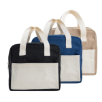 Bolsa térmica con asas cortas y aislamiento de aluminio resistente 4 kg vista con varios colores