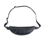 Riñonera resistente con protección salpicaduras y cinta ajustable color negro vista 2