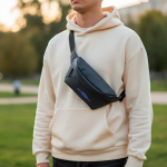 Riñonera resistente con protección salpicaduras y cinta ajustable vista 1