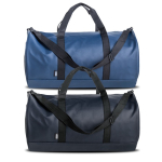 Bolsa deporte o fin semana resistente y revestida en cuero sintético vista con varios colores