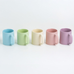 Taza de cerámica mate para sublimación con interior brillante 325ml vista 1