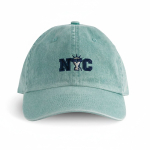 Gorra vintage sin estructura de 6 paneles en algodón 250 g/m2 vista con logo impreso