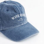 Gorra vintage sin estructura de 6 paneles en algodón 250 g/m2