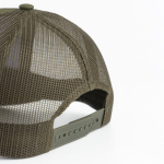 Gorra trucker de 5 paneles con cierre snapback y visera curva 250 g/m2 vista 1