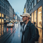 Gorra de béisbol estilo dad hat 6 paneles en algodón 250 g/m2 vista 2