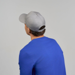 Gorra de béisbol estructurada con 5 paneles con cierre de velcro vista 2