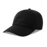 Gorra tipo dad hat ecológica de 5 paneles con visera ReTraze® color negro vista 11