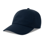 Gorra tipo dad hat ecológica de 5 paneles con visera ReTraze® color azul marino