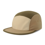 Gorra camper de 5 paneles no estructurada con visera flexible ReTraze® color marrón