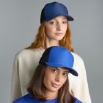 Gorra trucker ecológica de 5 paneles con protección solar UPF50 vista 3