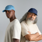 Gorra de béisbol denim ecológica de 5 paneles con cierre hebilla vista 4