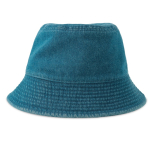 Sombrero tipo panamá en denim de algodón reciclado teñido con DyStar® color azul vaquero