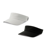 Visera ligera con banda elástica ajustable y tejido DryTech vista con varios colores