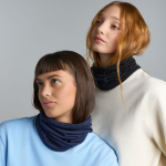 Braga de cuello termorreguladora de lana merino reciclada