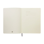 Libreta tapa blanda y cierre elástico Moleskine Classic hojas a rayas color negro