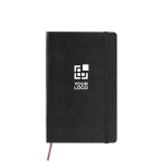 Libreta grande de papel cuero Moleskine Classic hojas a cuadros vista principal