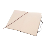 Libreta grande de tapa dura Moleskine Classic hojas a puntos color negro cuarta vista