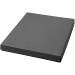 Set de regalo con libreta de tapa dura y bolígrafo de tinta negra color negro segunda vista con caja