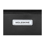 Mochila con compartimentos y espalda en malla Moleskine Metro 15” color negro vista detalle 1