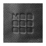 Mochila de piel elegante con estilo urbano Moleskine Classic 15” color negro vista detalle 2