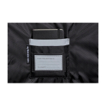 Mochila enrollable urbana con compartimentos Moleskine Metro 15'' color negro vista detalle 2