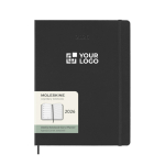 Agenda semanal grande con cierre elástico y tapa dura Moleskine vista principal