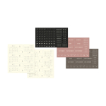 Agenda semanal sin fecha para empezar cuando quieras Moleskine color negro vista detalle 1