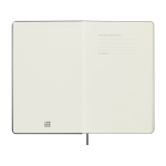 Agenda semanal sin fecha para empezar cuando quieras Moleskine color negro segunda vista