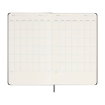 Agenda semanal sin fecha para empezar cuando quieras Moleskine color negro