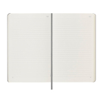 Libreta inteligente para copiar del papel a la app móvil Moleskine color negro cuarta vista