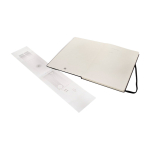 Cuaderno de dibujo encuadernado en cartón con tapa dura Moleskine A4 color negro tercera vista